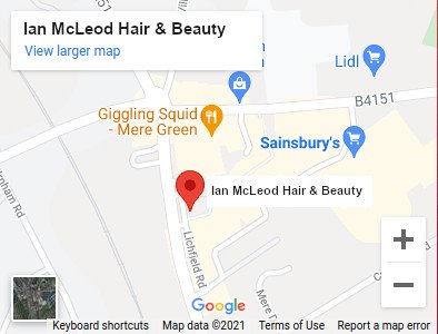 Ian McLeod Hair & Beauty, 292a Lichfield Road, Mere Green, Sutton Coldfield, B74 2UG